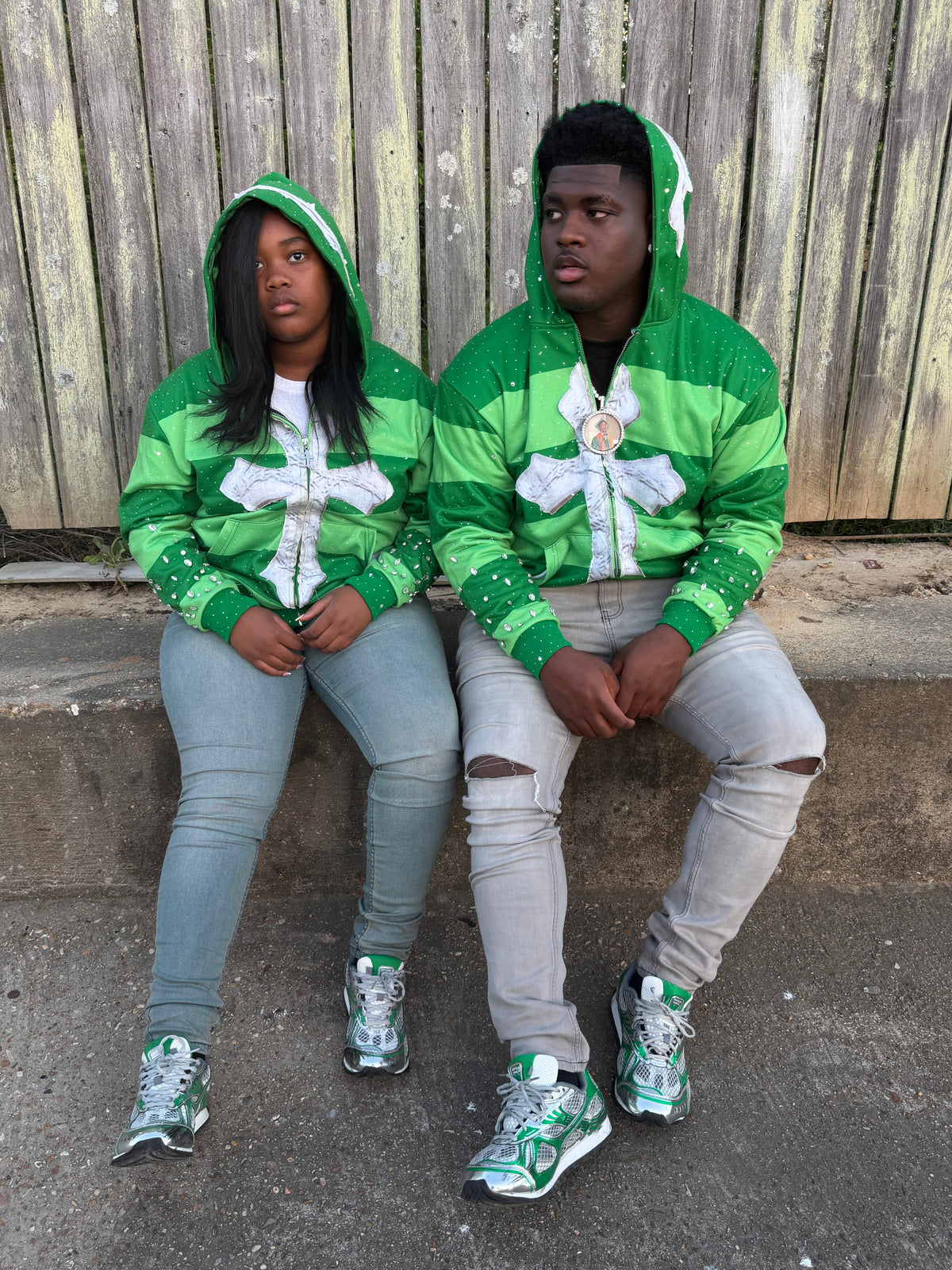Crucifixion Hoodies