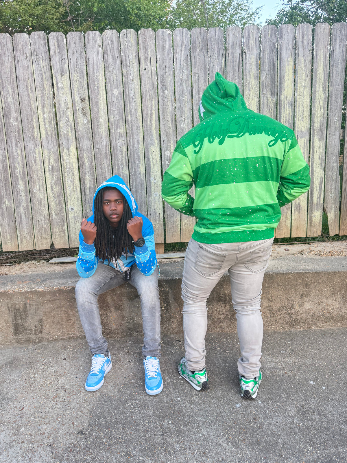 Crucifixion Hoodies